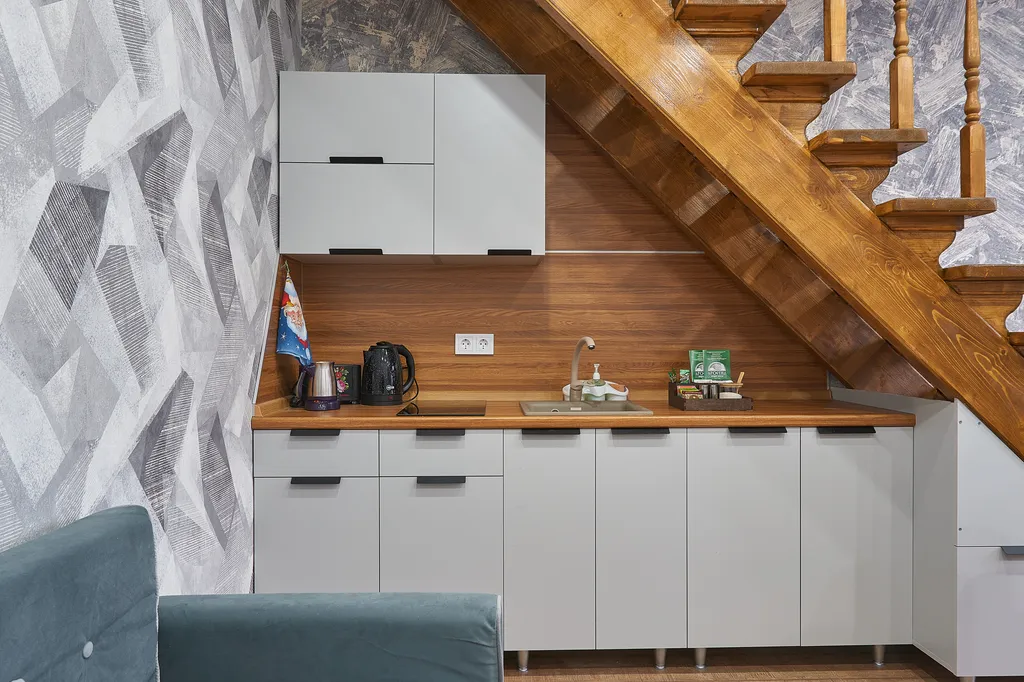 Апартаменты двухуровневые двухкомнатные с кухней (апарт 1)