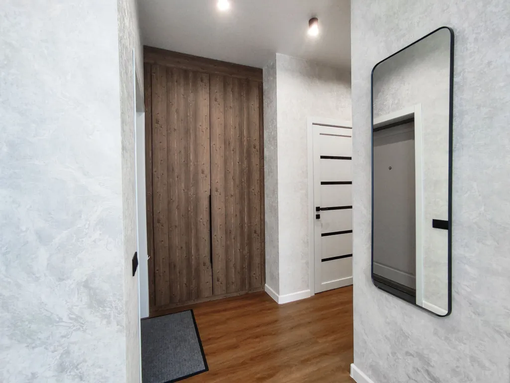 Двухкомнатная студия с красивым видом на город