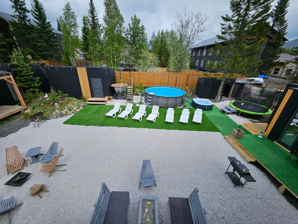 Коттедж 80m2 — чан, кухня, Wi-Fi