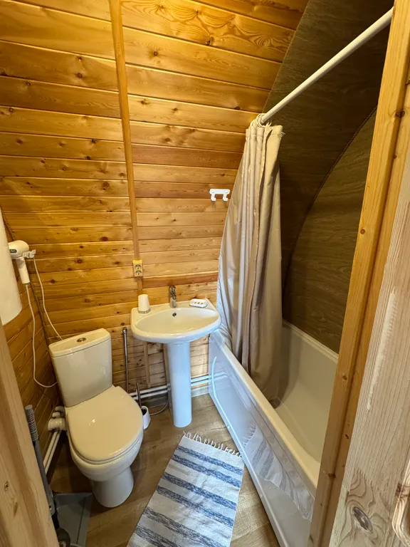 Уютный трехместный дом