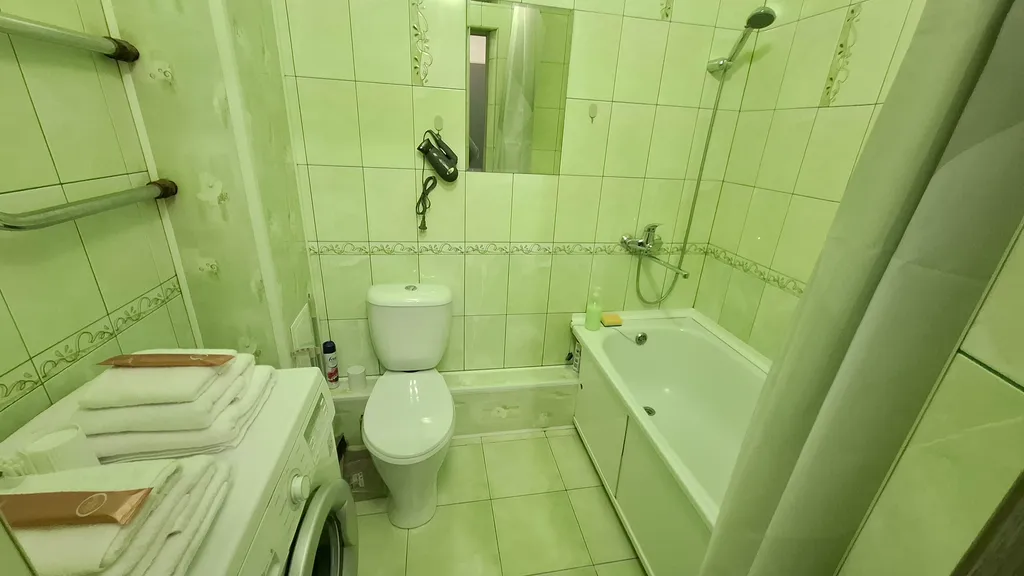 Уютная квартира, все необходимое для проживания есть