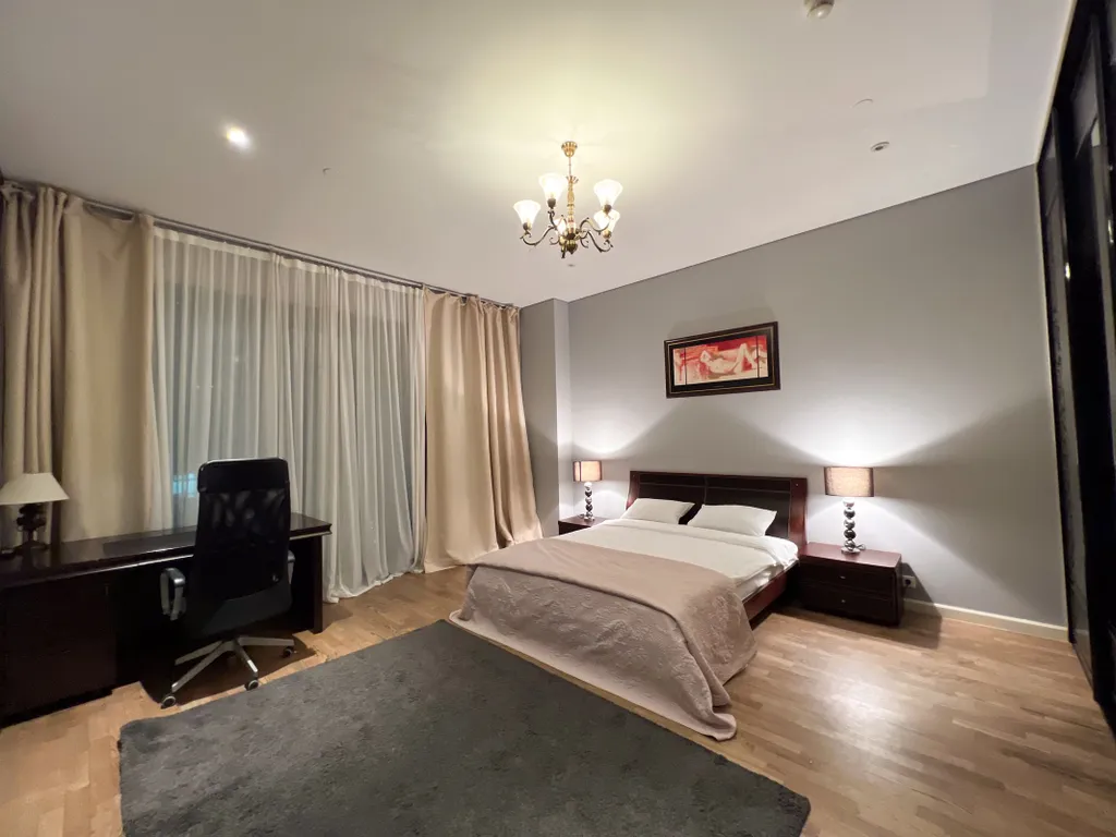 Угловые 3-комнатные апартаменты в Москва сити на 52 этаже