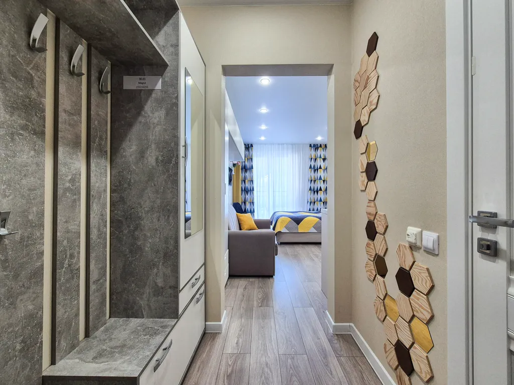 Студия в Летнем с видом на лес