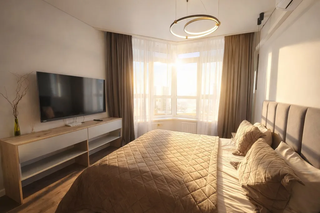 Квартира Квартира Стильная студия возле Кристалл арены и МВДЦ Сибирь — Красноярск