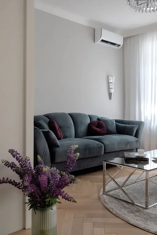 Уютная квартира с камином в центре