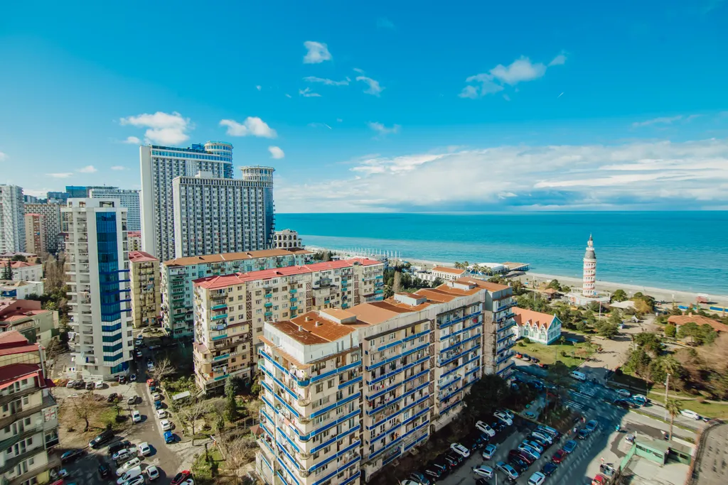 Студия с видом на море