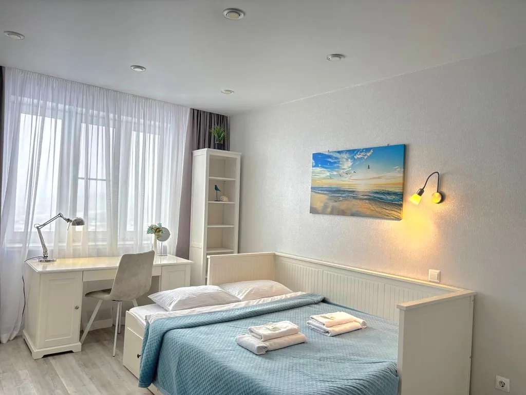 Премиум с красивым видом на город, 2 кондиционера, 2 ТВ, гостин.сервис