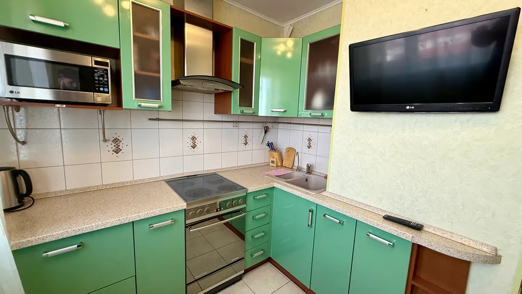 Однокомнатная квартира с видом на Обь