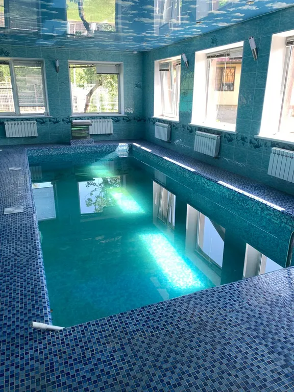 Дом с баней, бассейном и караоке