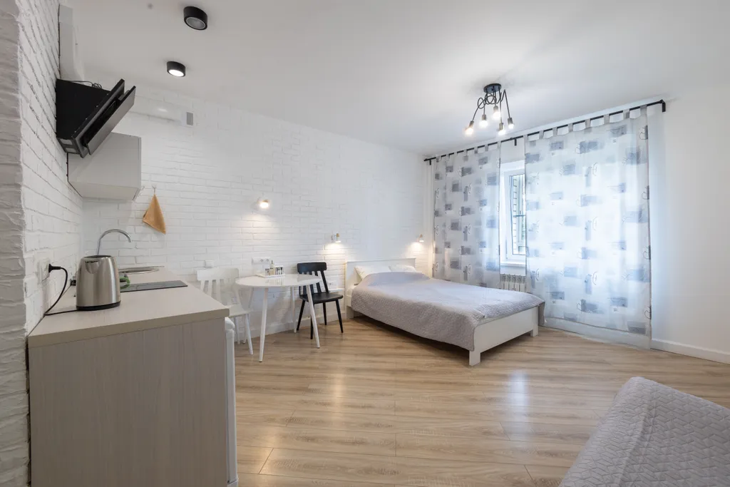 Квартира Квартира Студия рядом с гостиницей Русские сезоны недалеко от СК Атлант — Ярославль