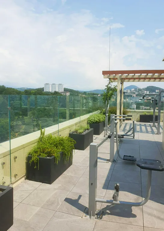 Современные апартаменты с уникальной крышей и потрясающими видами