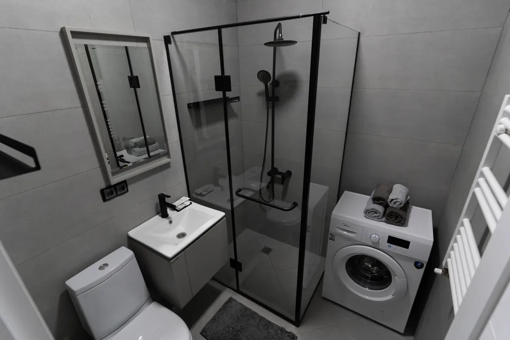 Апартаменты с видом на горы и реку