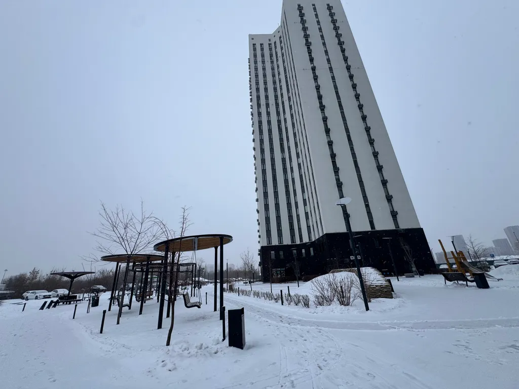 Квартира Квартира Новая, большая евротрёшка в центре с панорамным видом на город — Тюмень