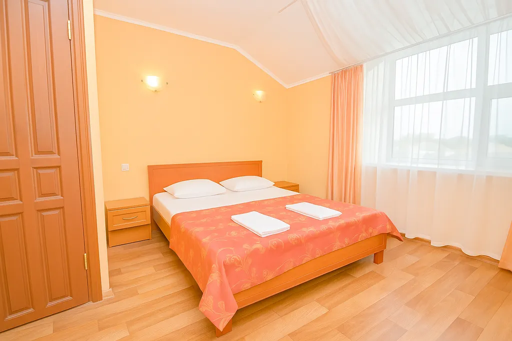 Двухместный стандарт с двуспальной кроватью