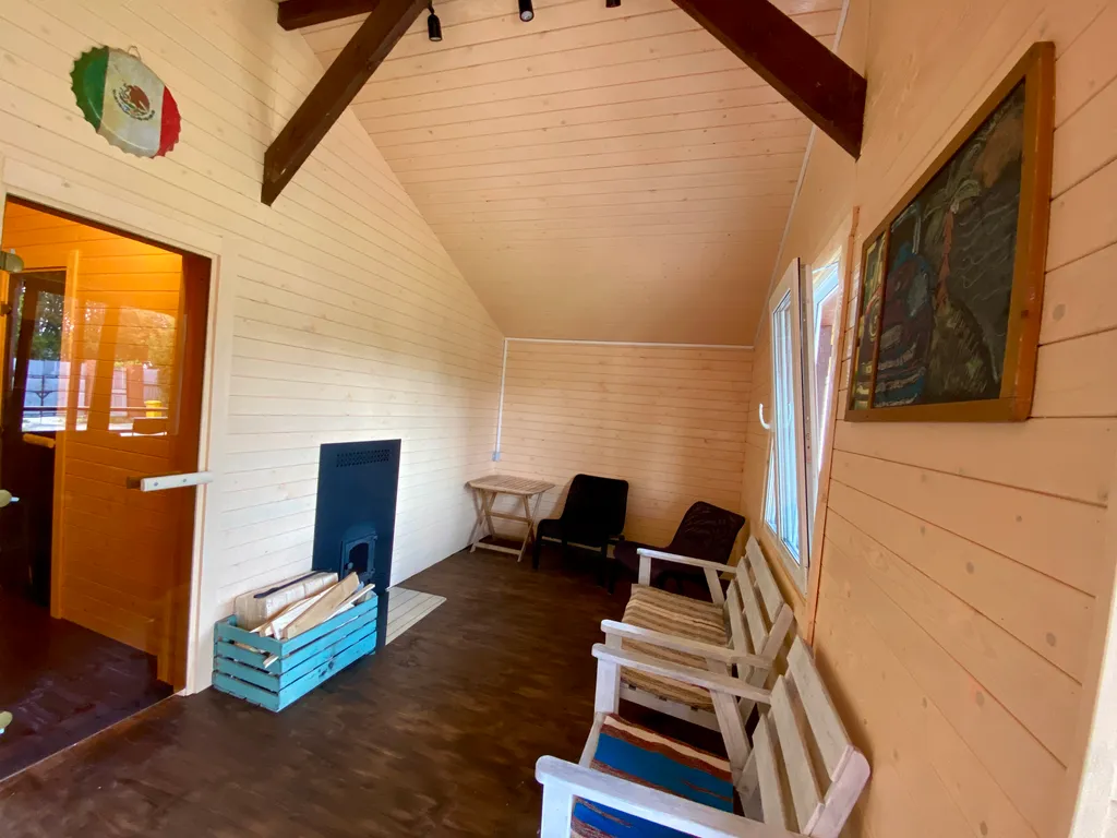 Коттедж Дом с камином и баня на дровах — Гатчина