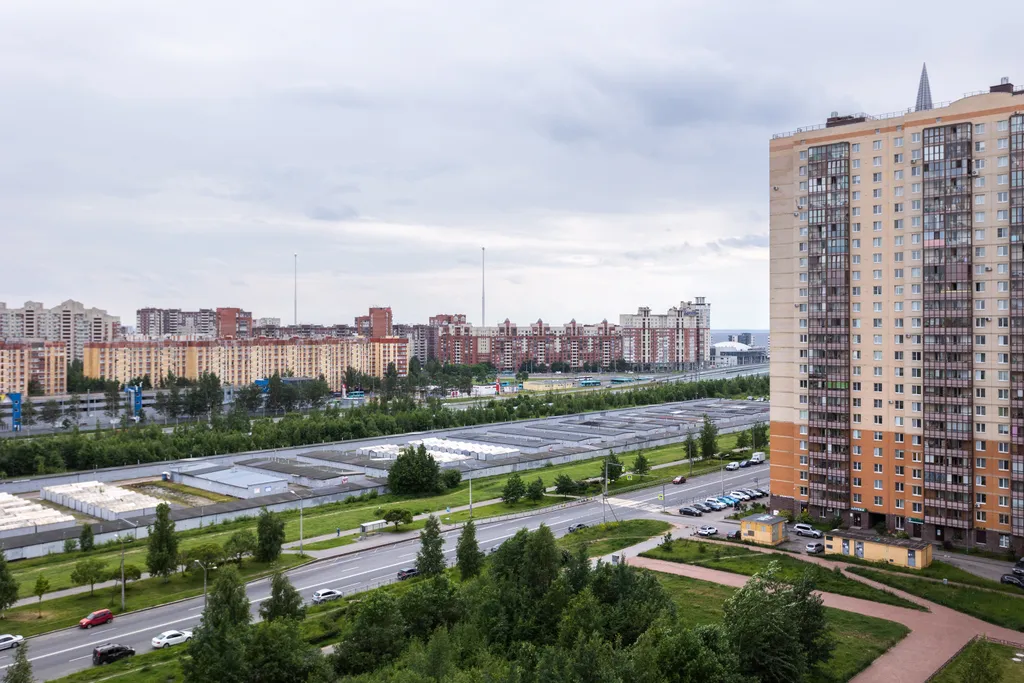 Квартира Комфортная квартира у Лахта центра — Санкт-Петербург