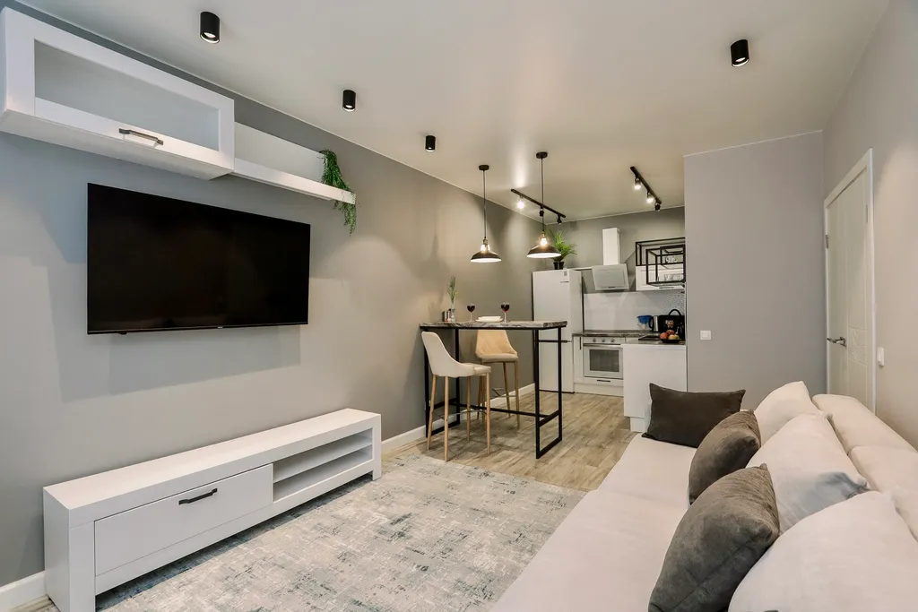 Стильная евро-двушка с дизайнерским ремонтом в ЖК Панорама Plaza