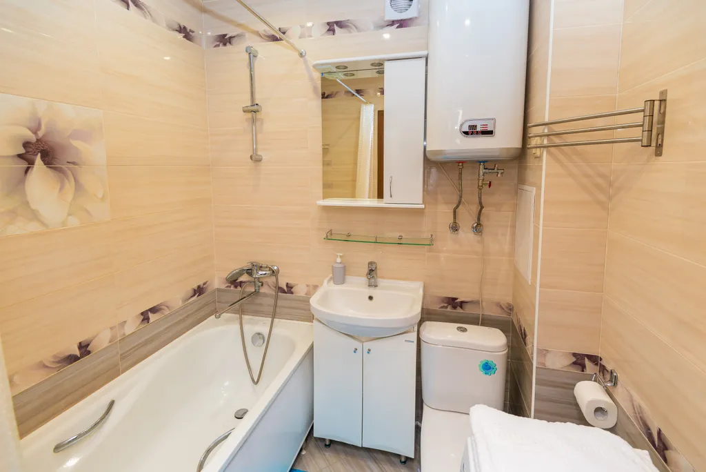 Просторная однокомнатная квартира в центре в современном элитном доме