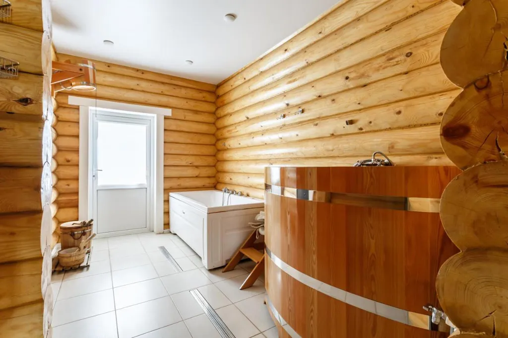 Уютный дом с баней на берегу Рузы