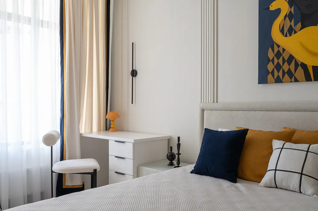 Двухкомнатный Lux с одной спальней