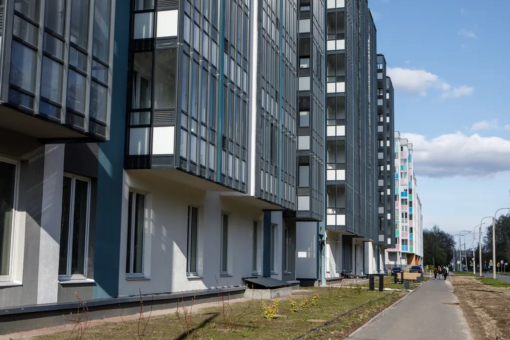 Квартира Квартира Комфортная студия в центре Колпино — Колпино