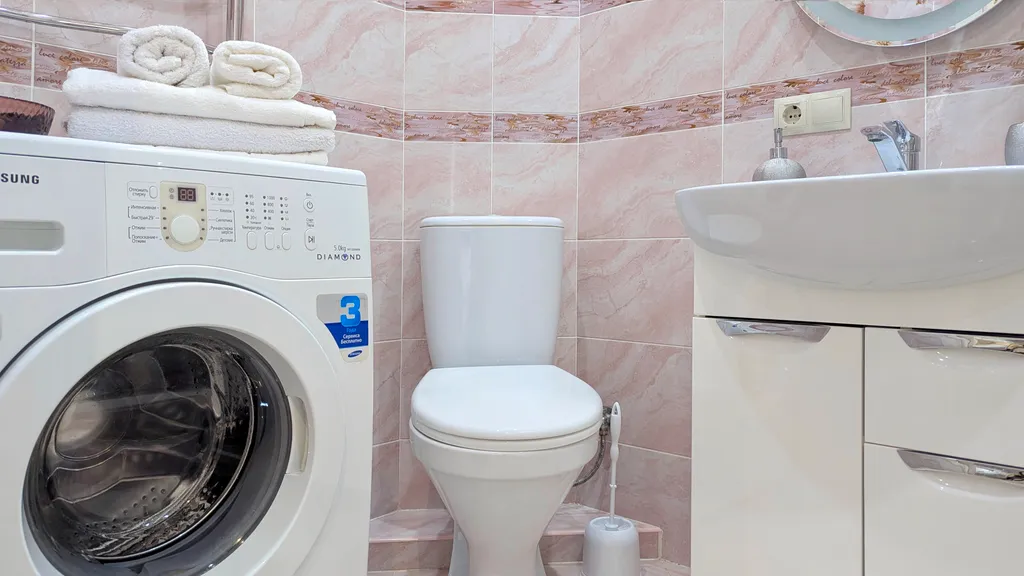 Светлая квартира c открытым балконом