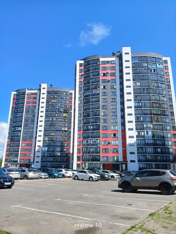 Уютная студия в ЖК Алые паруса с панорамным видом на реку Волхов