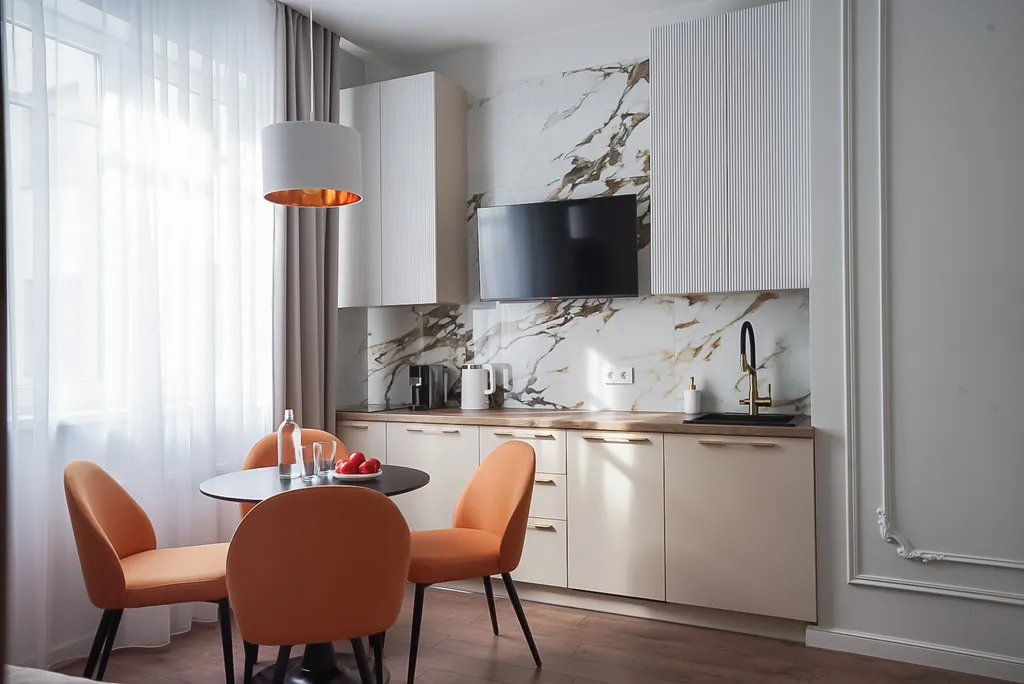 Дизайнерская евродвушка премиум-класса на набережной