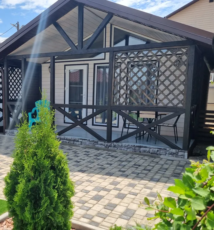 Коттедж Уютный домик на первой линии Азовского моря — Кучугуры