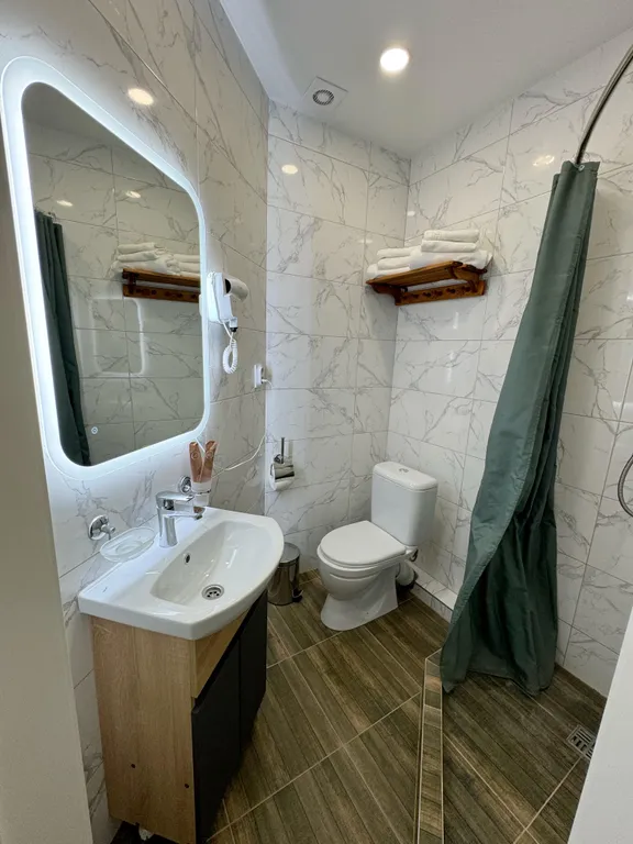 Апартаменты в 3 минутах до моря с видом на море и горы