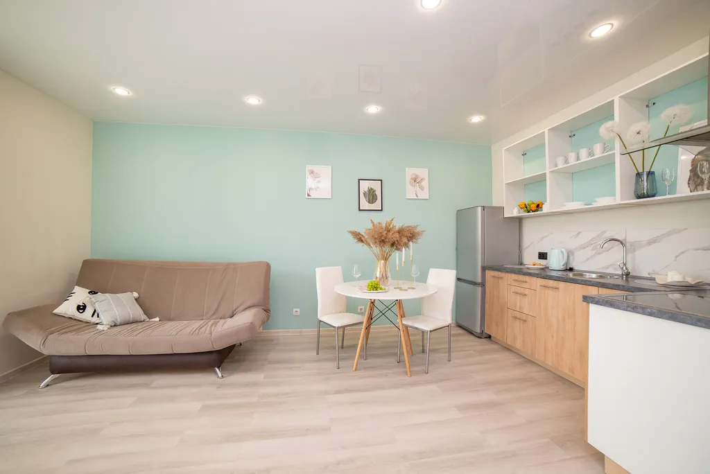 Евродвухкомнатная квартира на Чкалова 18 для 4 гостей