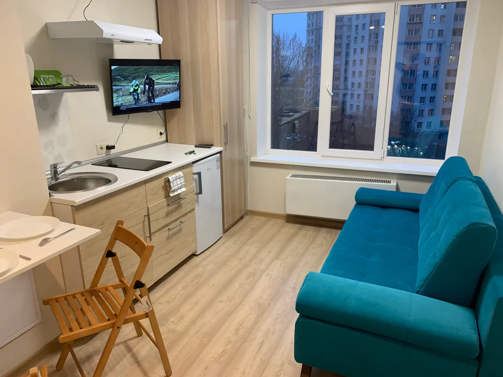 Квартира Квартира Уютная студия у метро Селигерская — Москва