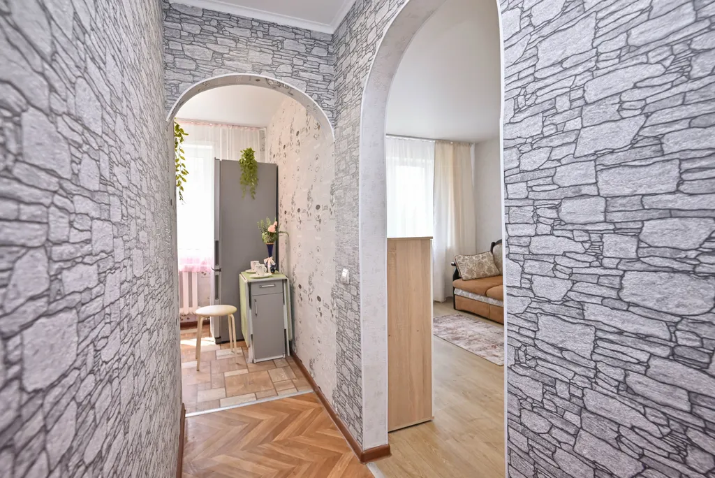 Уютная однокомнатная квартира на четырёх человек