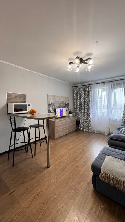 Квартира Квартира Студия у метро и Ладожского вокзала для 2+1 гостей — Санкт-Петербург