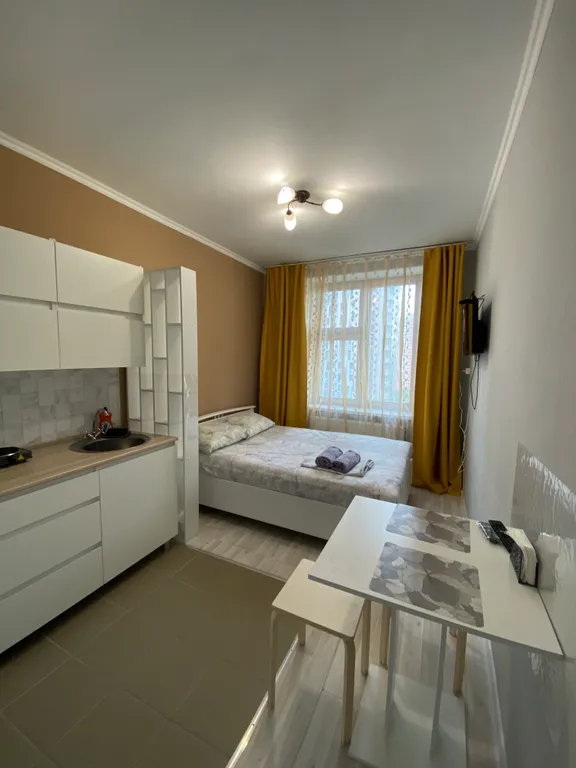 Уютная и чистая студия в жк бизнес- класса арт