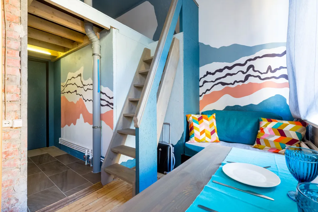 Квартира Уютные апартаменты студия — Санкт-Петербург