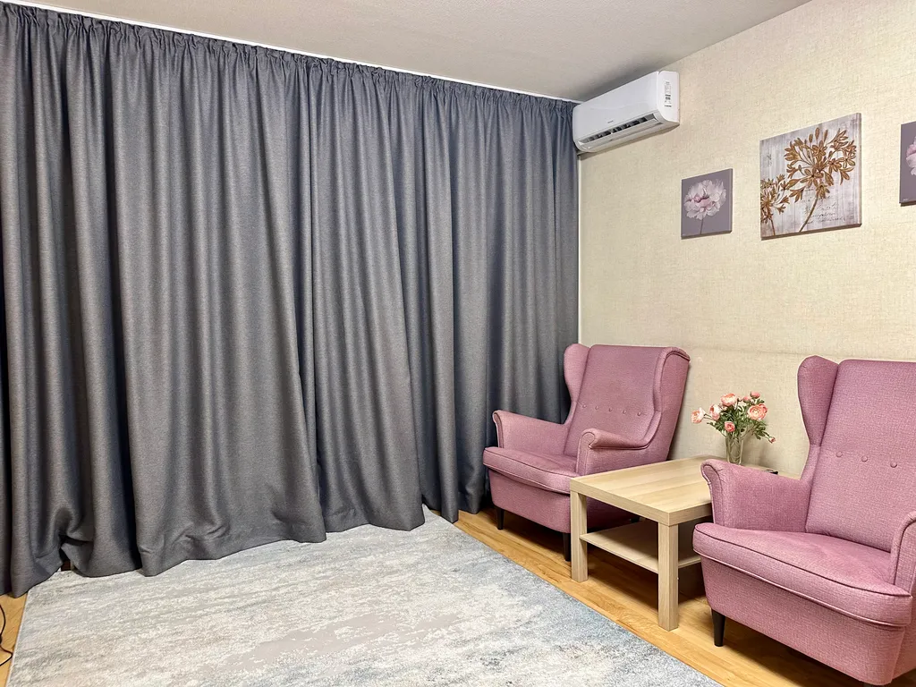 Квартира Квартира с панорамными окнами в кухне-гостиной — Нижний Новгород
