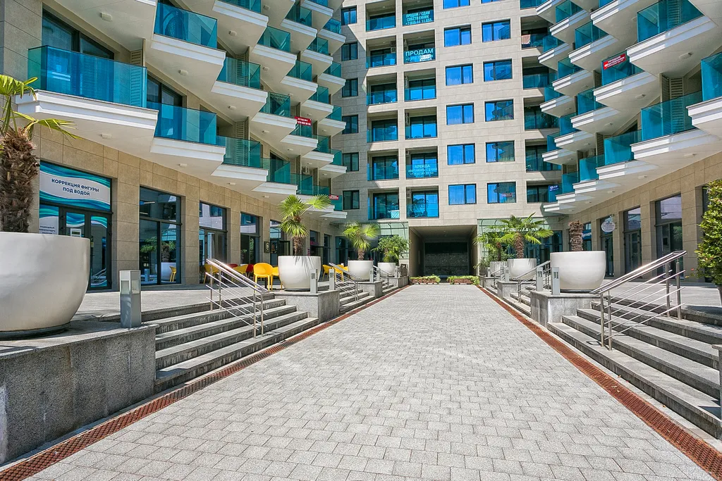 Апартамент у моря в Скай плаза 2