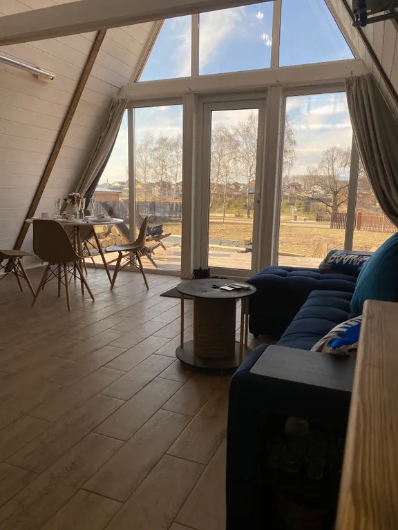 Дом 72m2 — чан, функциональная кухня, Wi-Fi