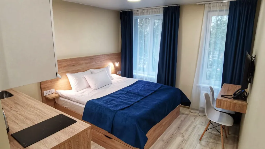 Квартира Квартира Апартамент в Best Western Zoom Apart с видом в сторону реки — Санкт-Петербург