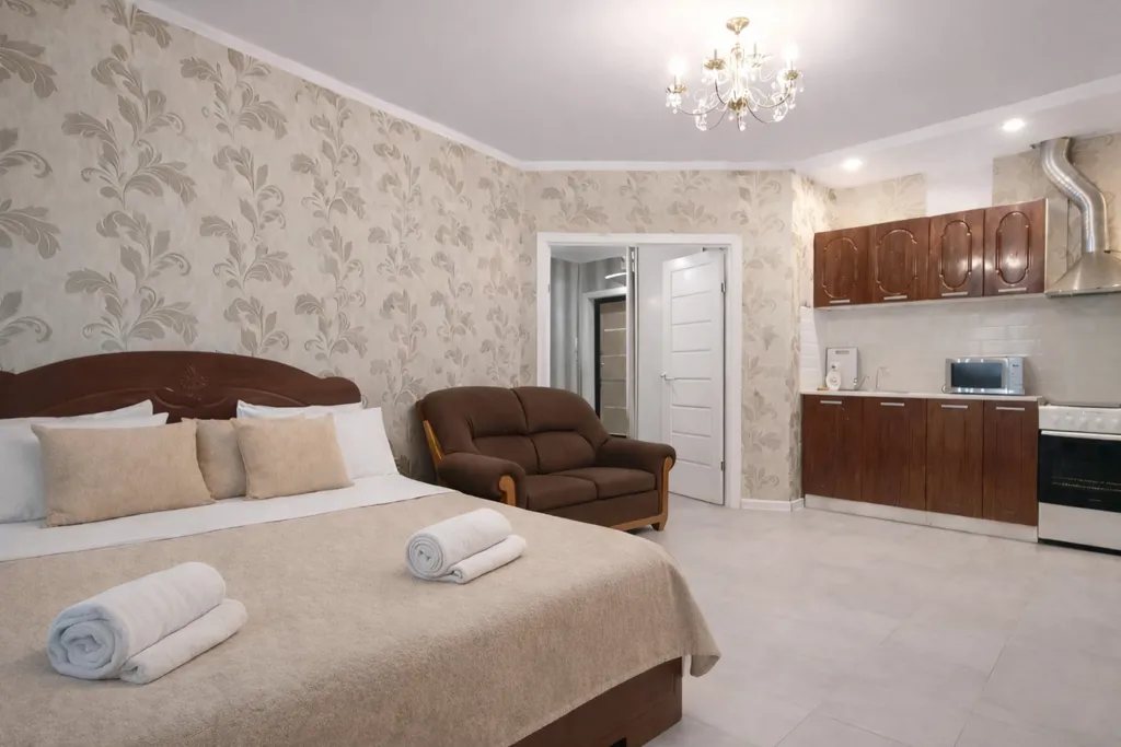 2х комнатная квартира в жк Лазурный квартал