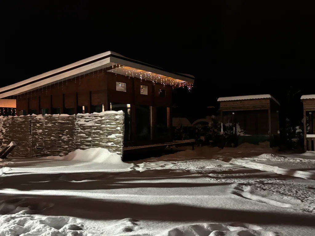 Фахверковый дом Сикрет баунти с баней и фурако