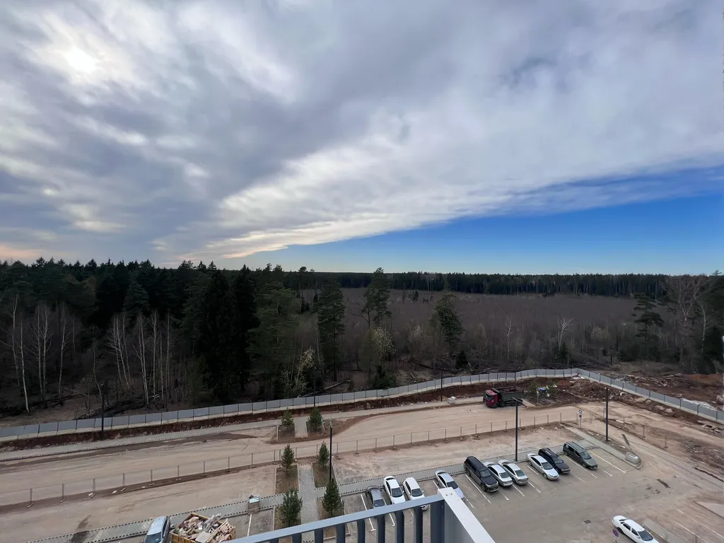 Квартира с прекрасным закатом