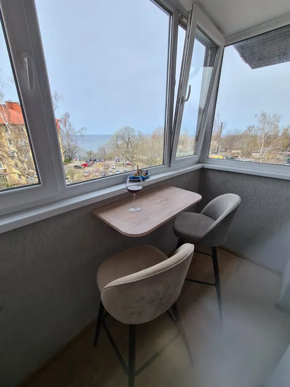 Двухуровневая трёхкомнатная квартира на берегу Балтики