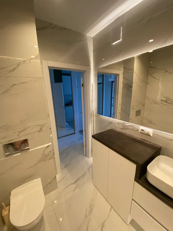 Дизайнерская евродвушка с парящей кроватью