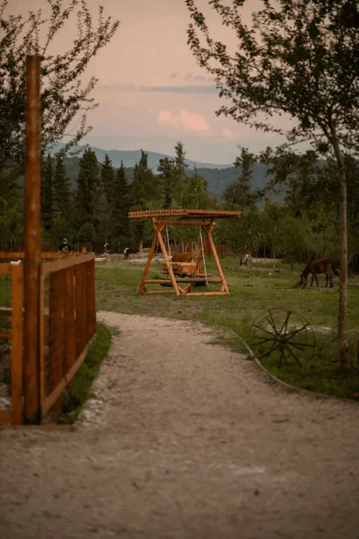 Средний домик в глэмпинге эко-ферма Гуляй поле