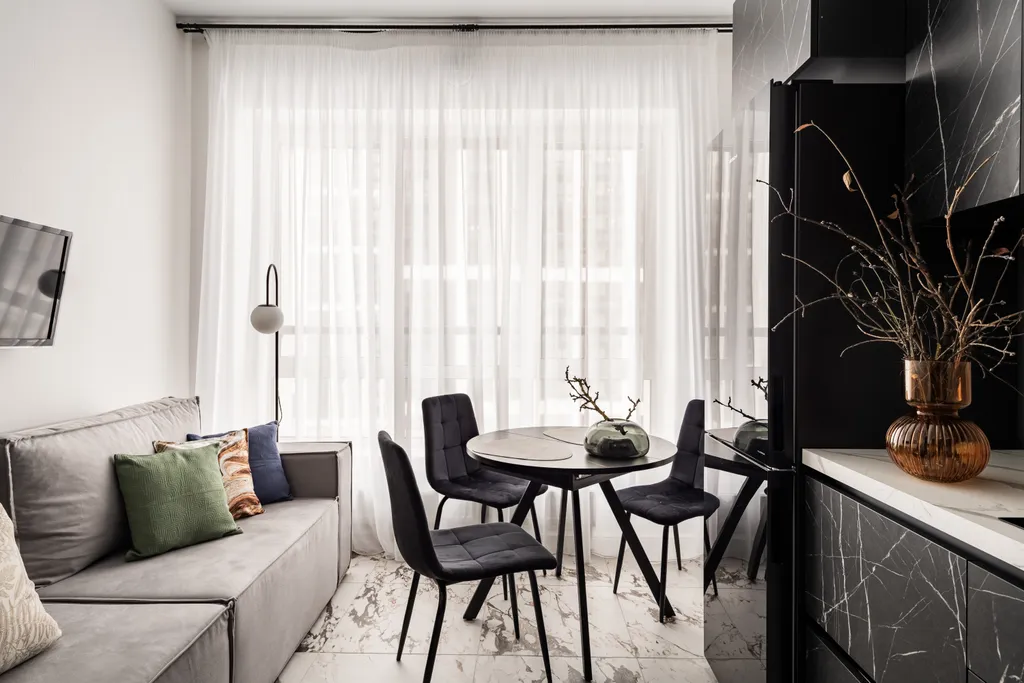 Квартира Квартира Ламповая евротрёшка — Москва