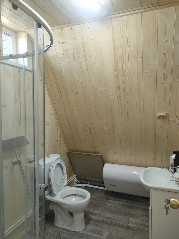 Уютный А-фрейм №1 у озера