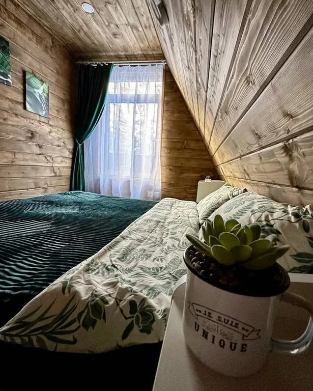 Зеленый домик на 6 человек