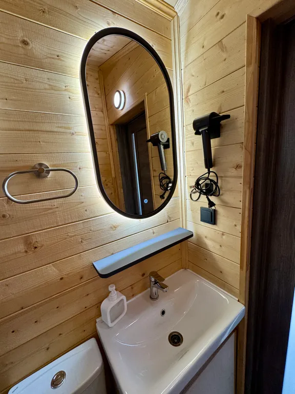 Потрясающая мини-квартира с Русской баней, террасой и купелью